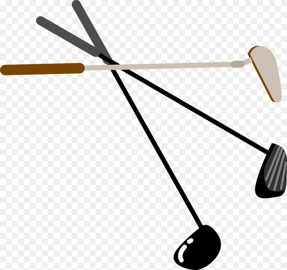 Golf Clubs Clipart, Golf Club, Sport, Bow, Weapon Free Png Download