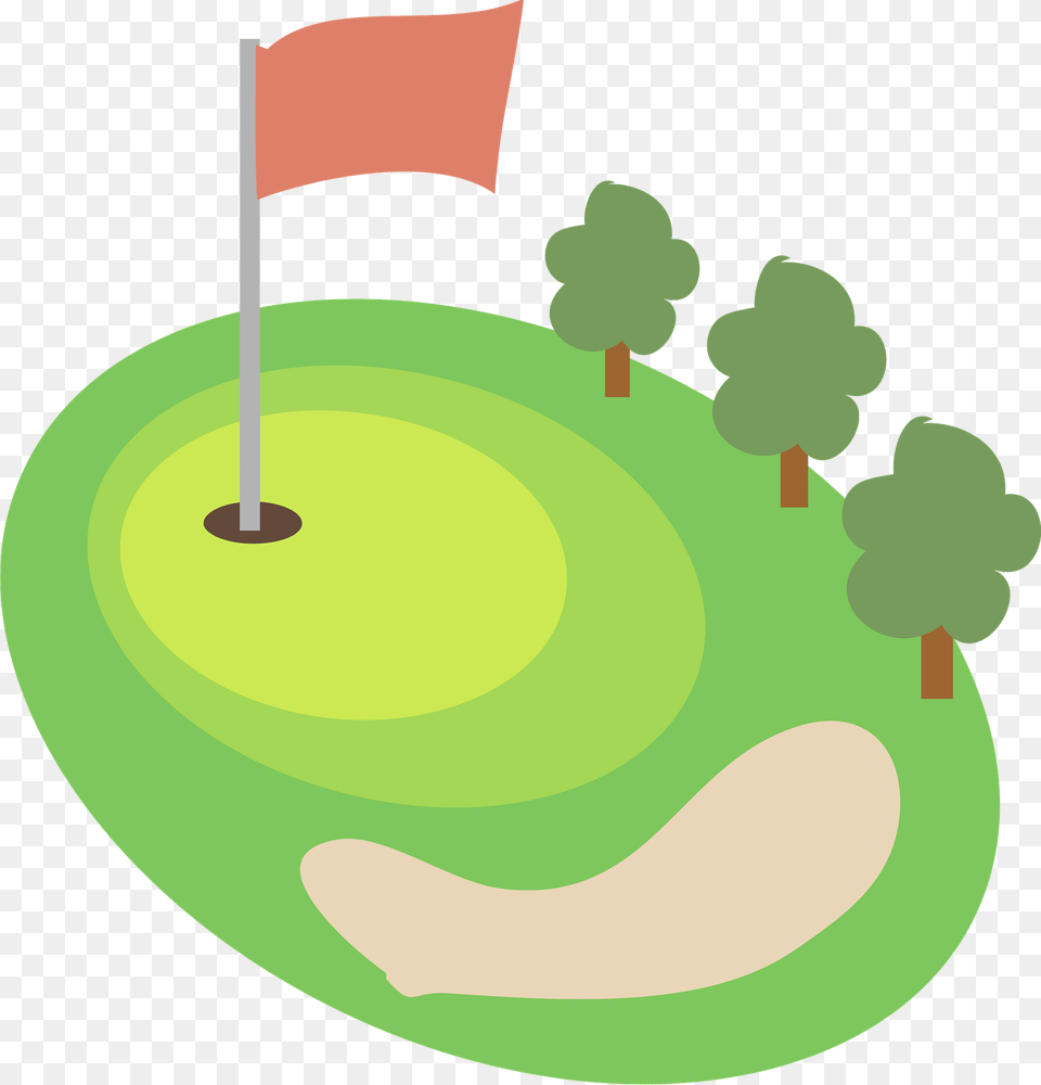 Golf Course Clipart, Field, Outdoors, Nature, Grass Free Transparent Png