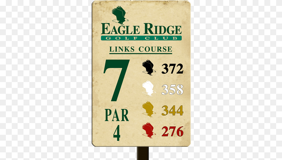 Golf Course Custom Metal Signs Picture Tee, Text, Animal, Bird, Book Free Transparent Png