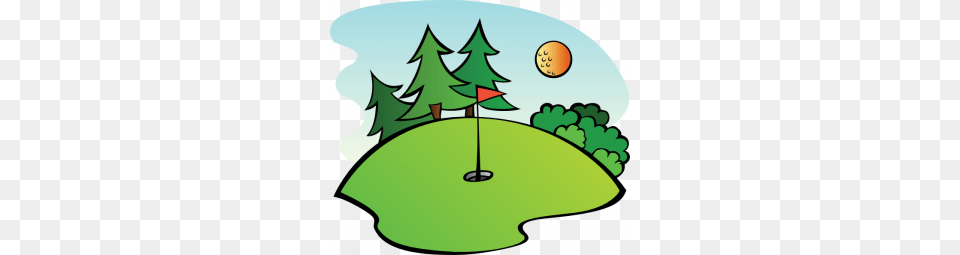 Golf Course Summer Clipart, Outdoors, Fun, Leisure Activities, Mini Golf Free Png Download
