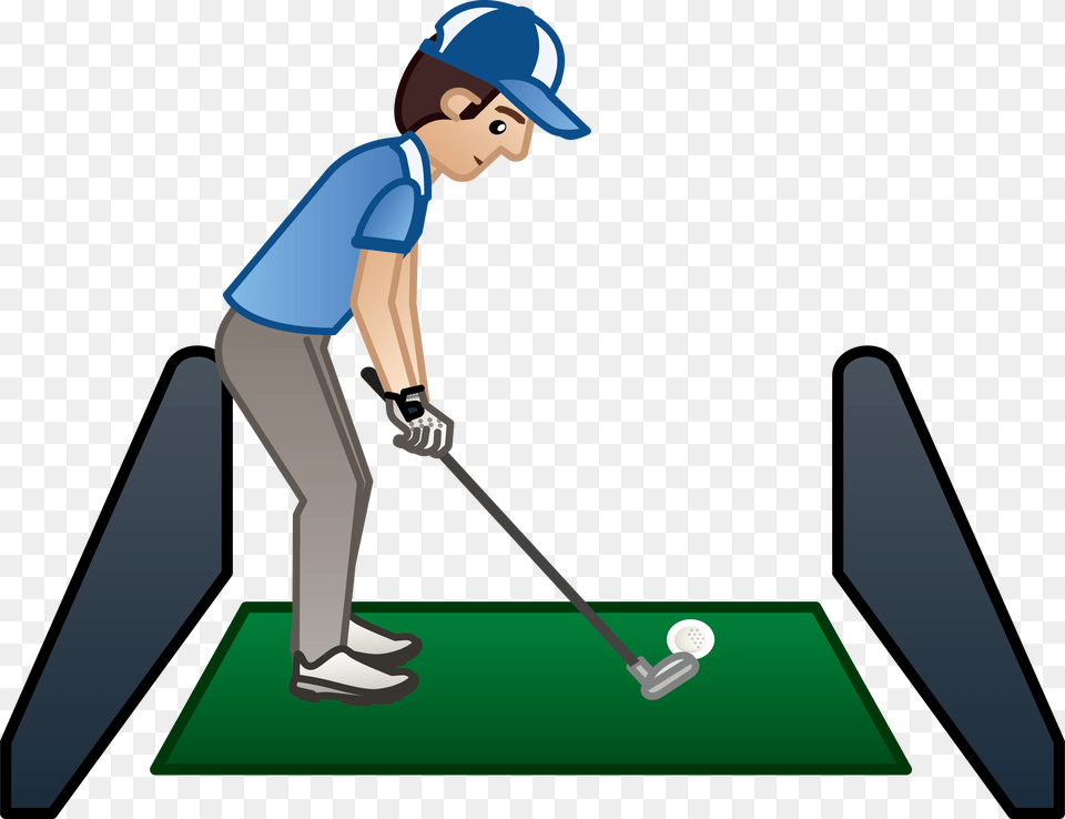 Golf Driving Range Clipart, Person, People, Sport, Boy Free Transparent Png
