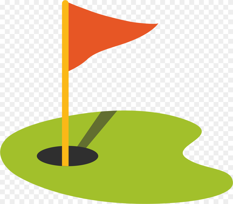 Golf Flag In Hole Golf Hole Clipart Free Png Download