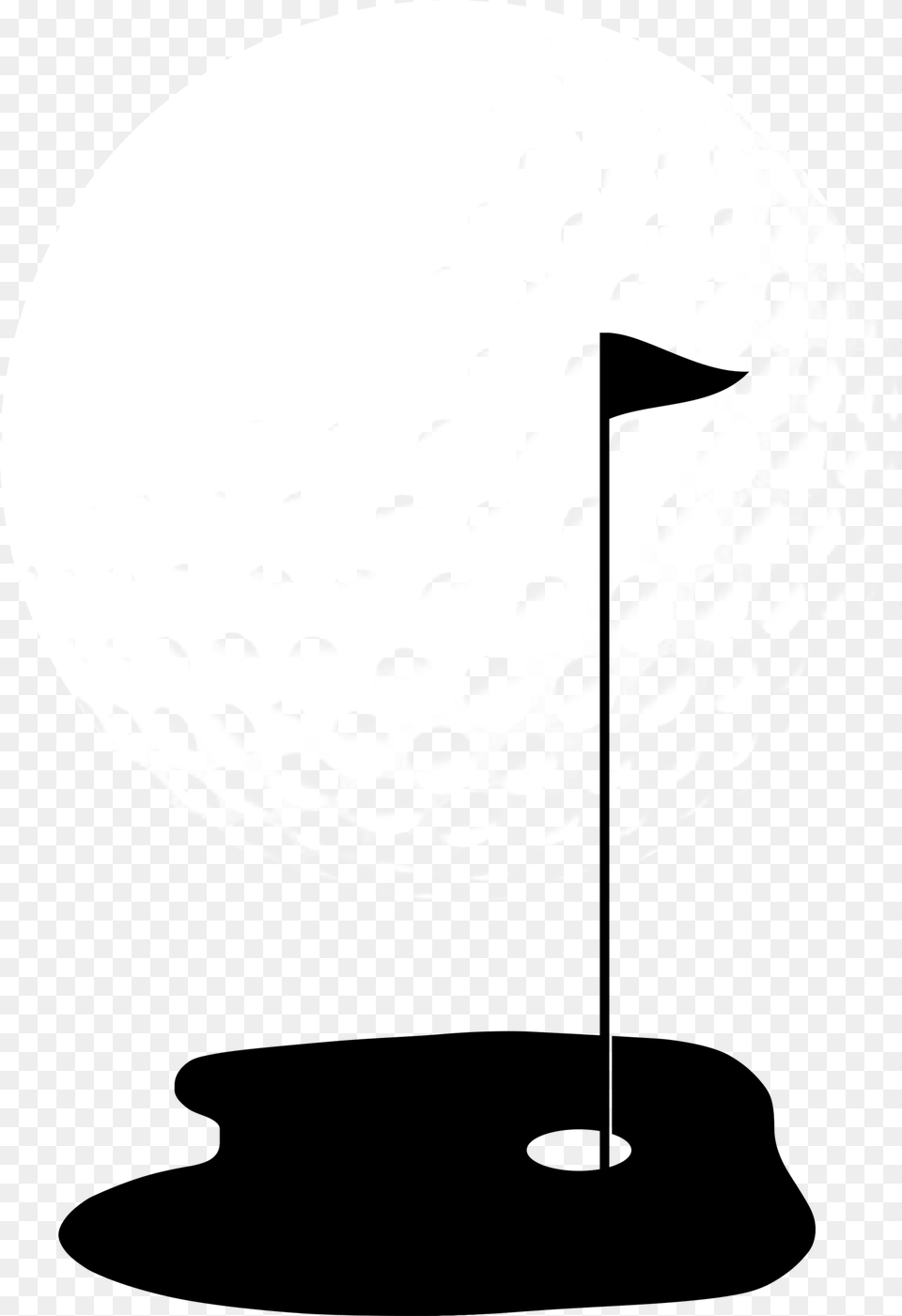 Golf Green Ball, People, Person, Silhouette Png