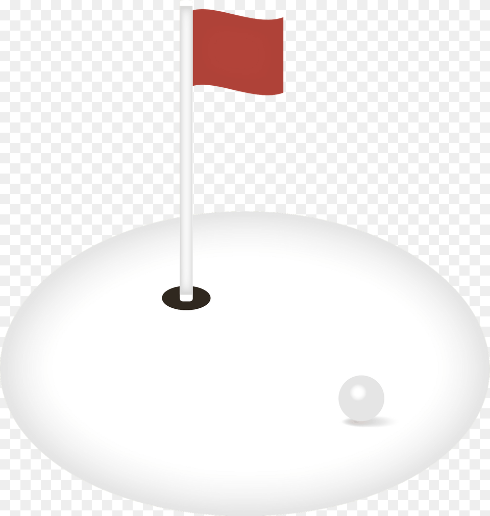 Golf Hole Clipart, Flag Png Image