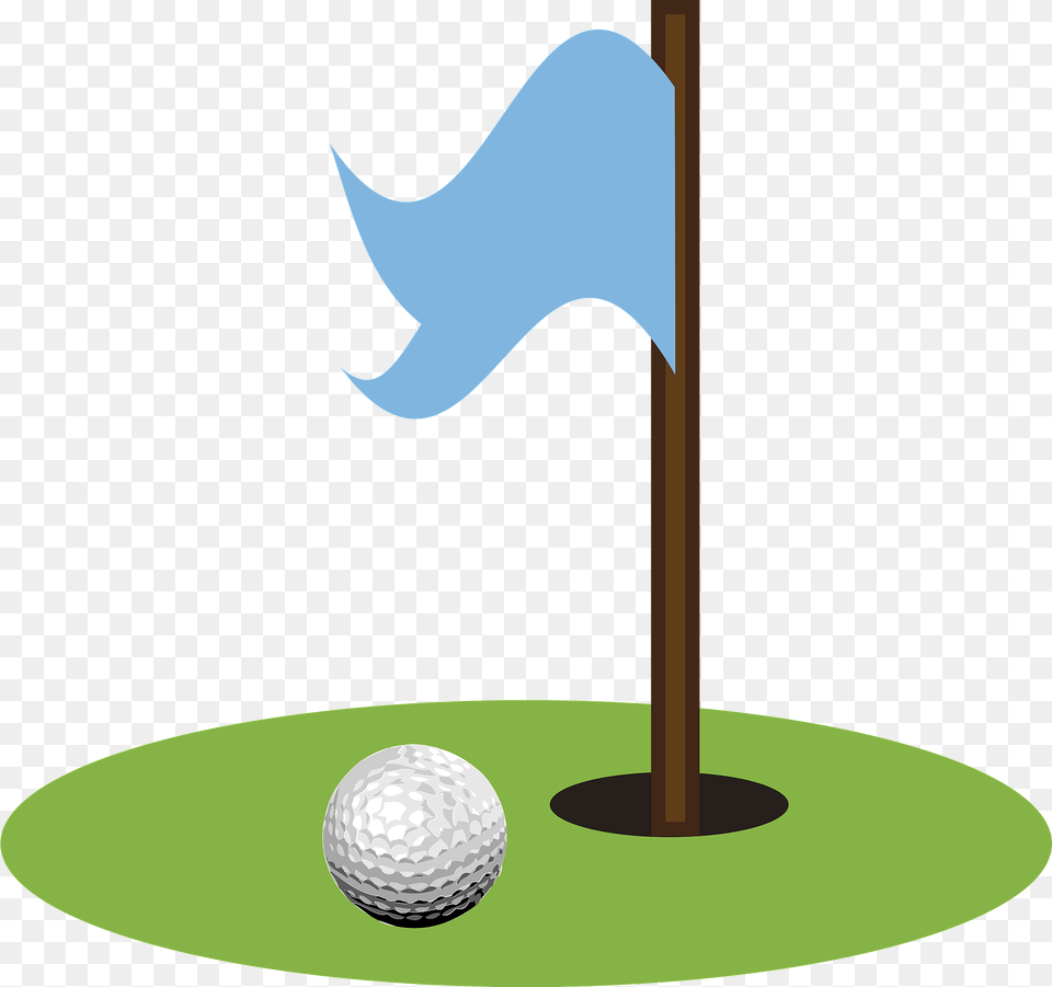 Golf Hole Clipart, Ball, Golf Ball, Sport, Animal Png Image
