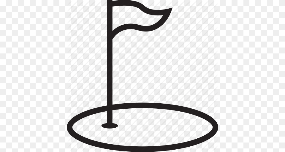 Golf Hole Icon, Electrical Device, Microphone, Gate, Furniture Free Png Download