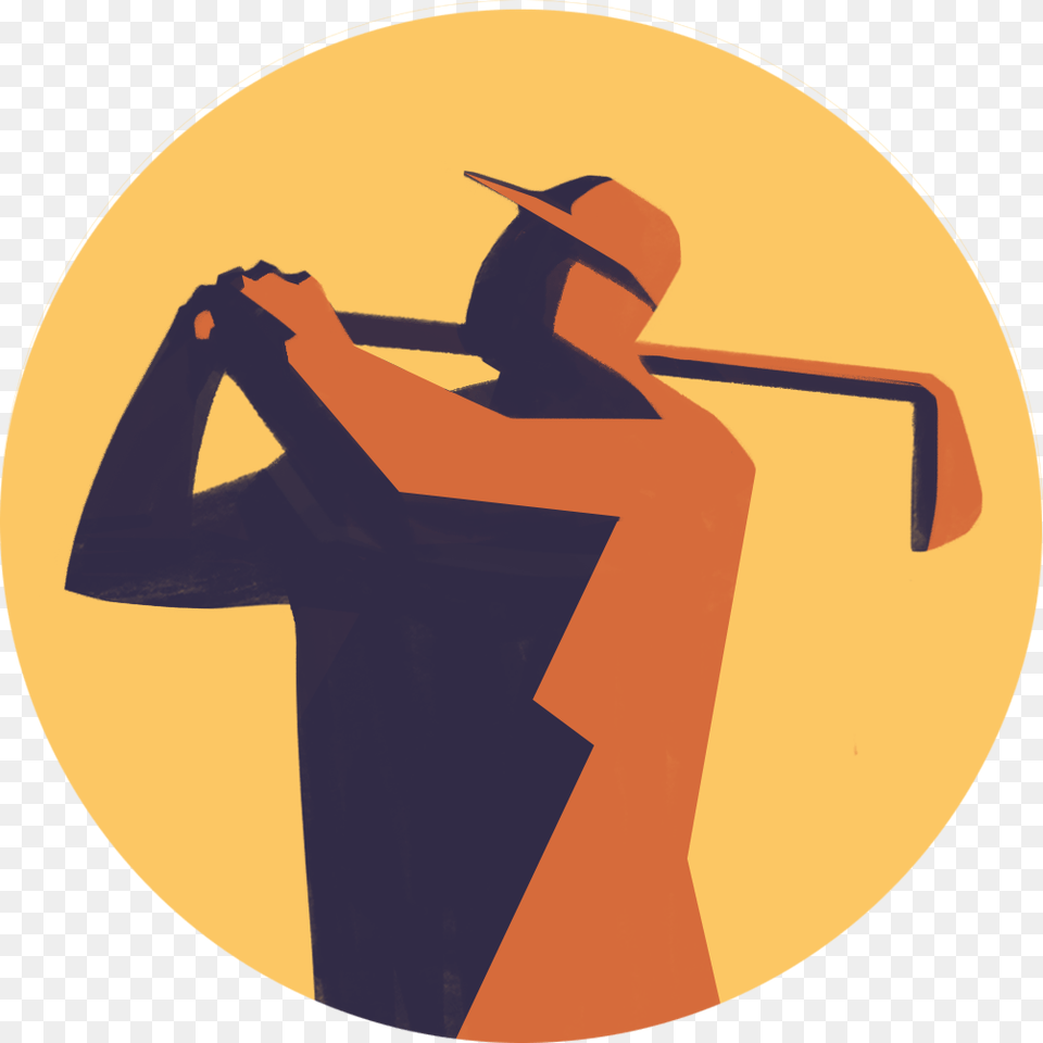 Golf Icon, People, Person, Photography, Adult Png Image