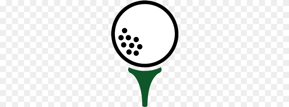 Golf Icon Golf Ball On Tee Icon, Golf Ball, Sport, Astronomy, Moon Free Transparent Png