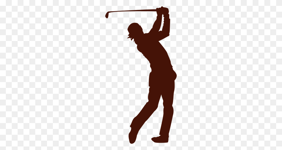 Golf Player Silhouette, Person, Sport, People Png