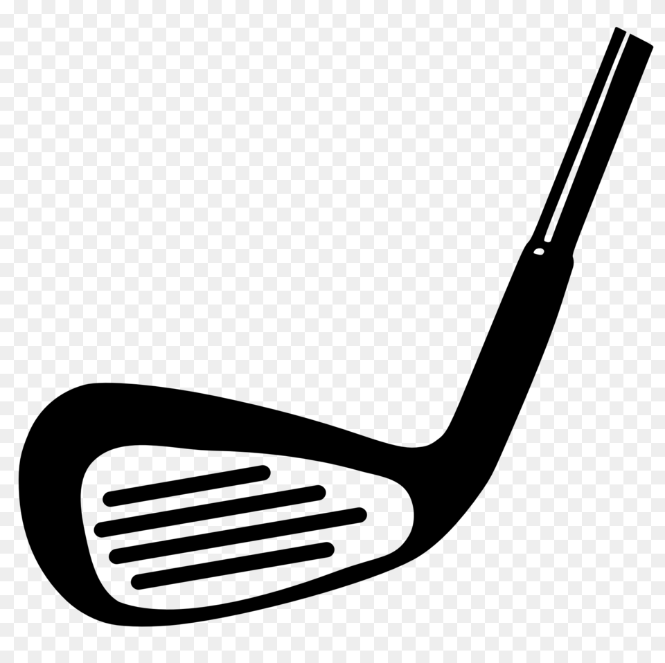 Golf Putter Clipart, Gray Free Transparent Png