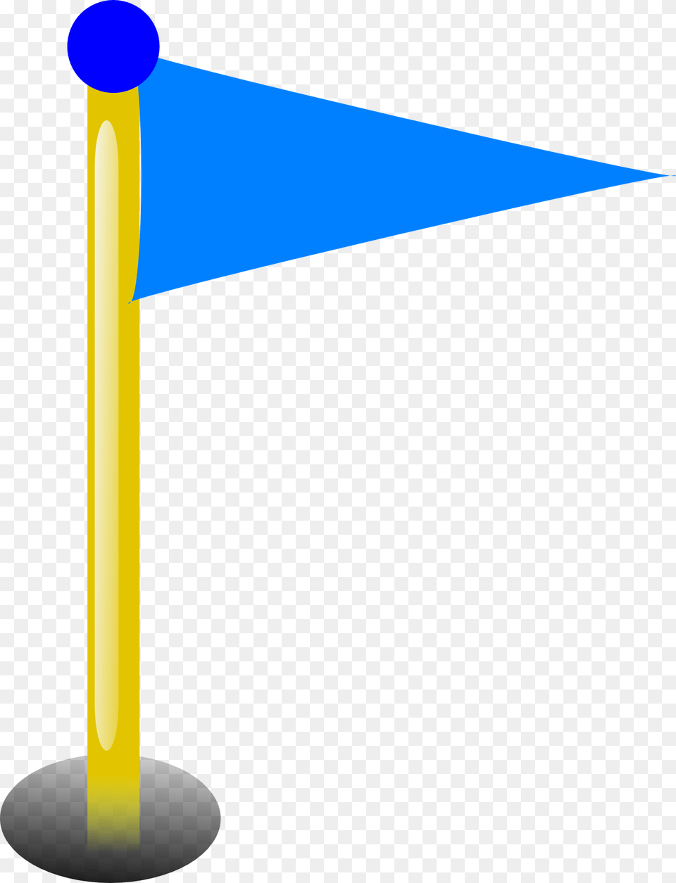 Golf Sport Flag Hole Blue Golf Flag Blue, People, Person, Mailbox Png