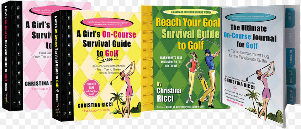 Golf Survival Guides Are Perfect For The Weekend Player, Advertisement, Book, Poster, Publication Free Transparent Png