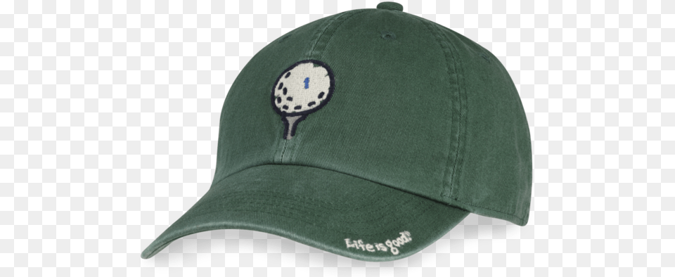 Golf Tee Chill Cap Life Is Good For Baseball, Baseball Cap, Clothing, Hat Png