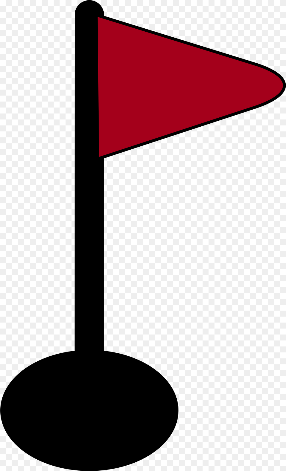 Golf Tee Clipart Golf Flag Icon, Triangle Png