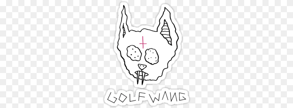 Golf Wang Cat Odd Future Golf Tatuajes Turtleneck Kill Cat Golf Wang, Baby, Person Free Png Download