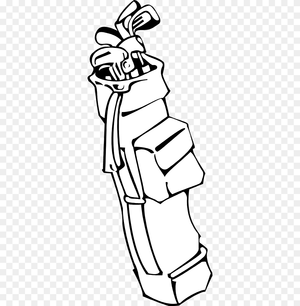 Golfbag Cliparts, Baby, Person, Stencil Png Image