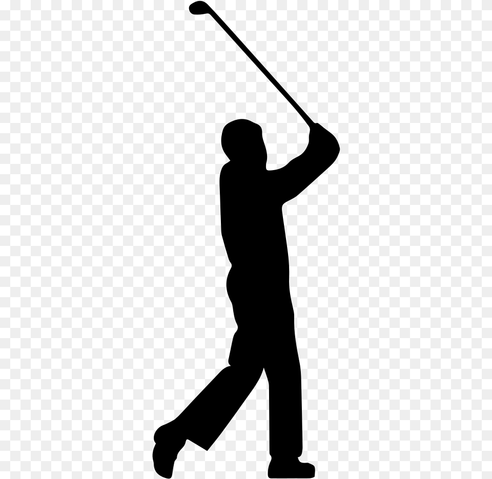 Golfer Clip Art Golf Club, Gray Free Png Download