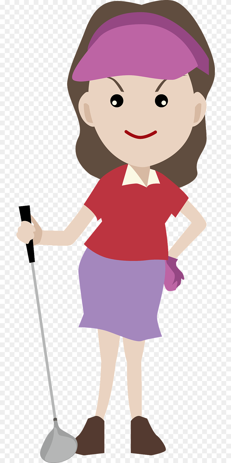 Golfer Clipart, Cleaning, Person, Baby, Face Free Transparent Png