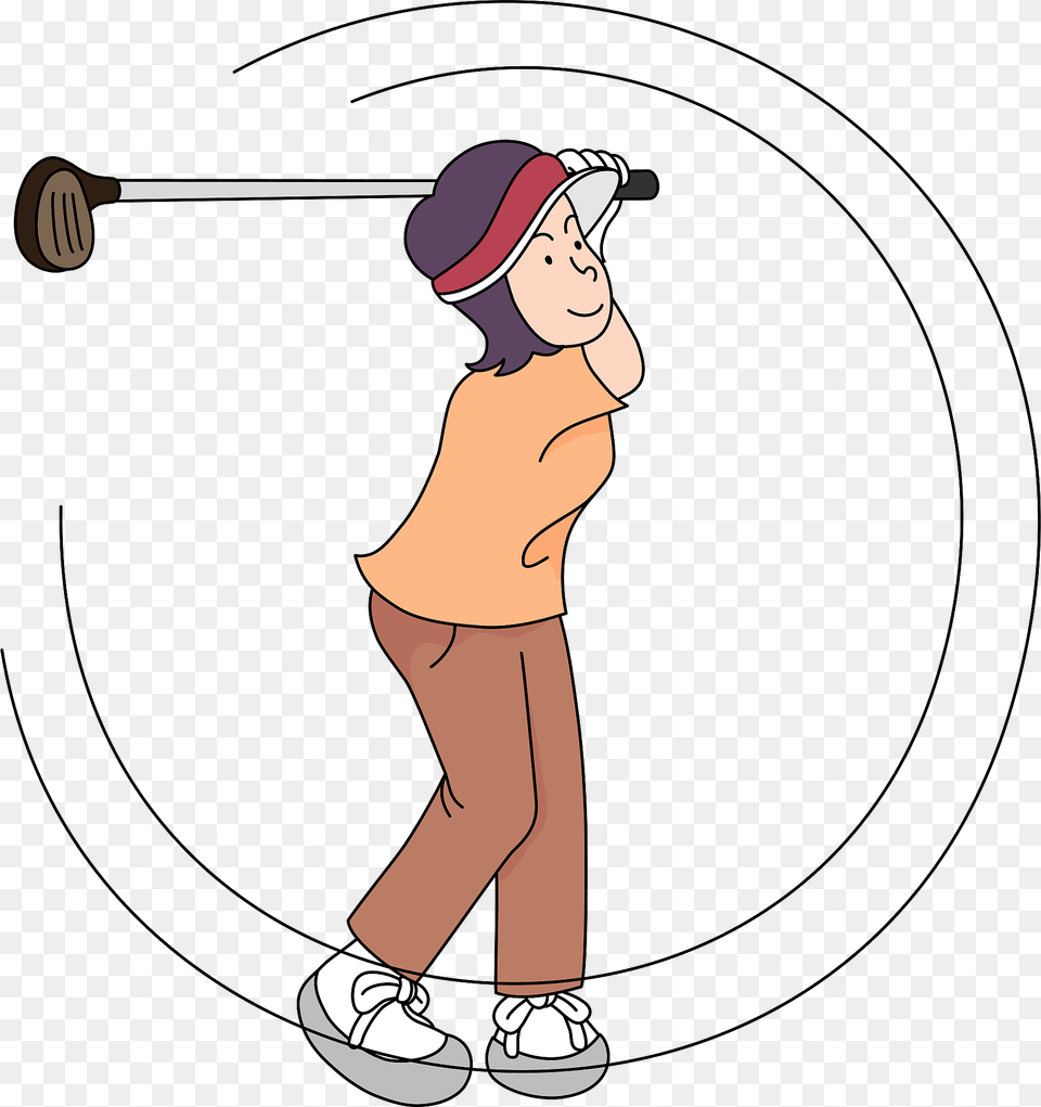 Golfer Clipart, Baseball Cap, Person, People, Hat Free Png Download