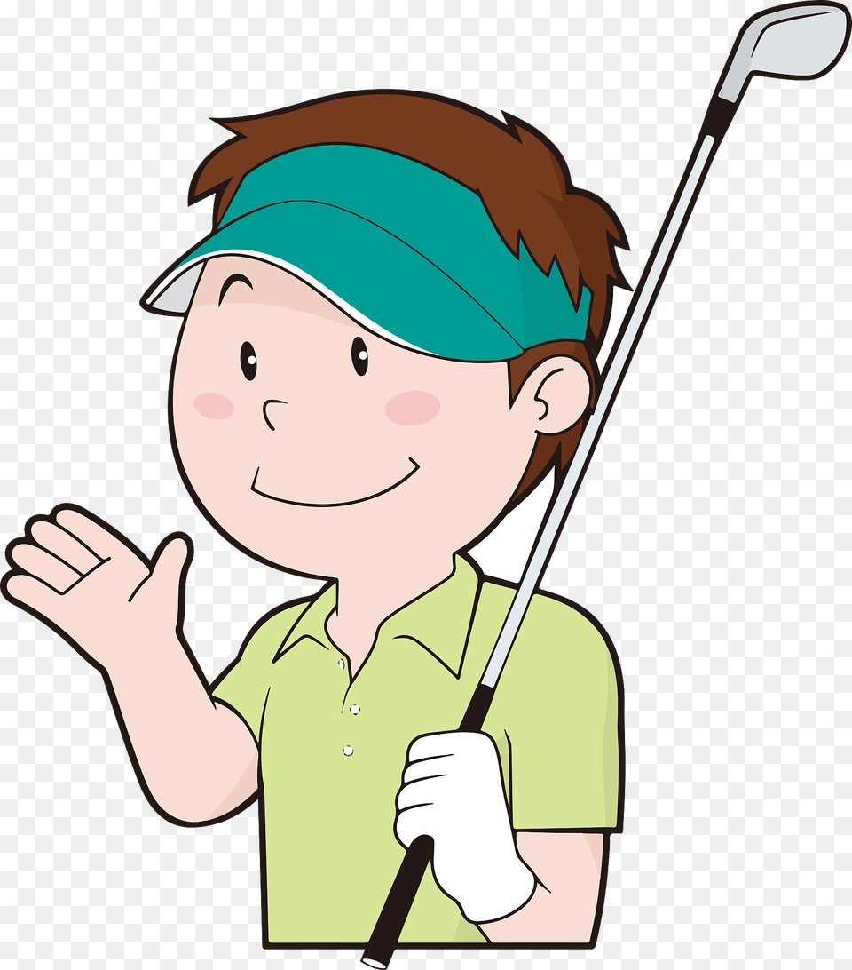 Golfer Clipart, Baby, Person, Face, Head Free Png Download