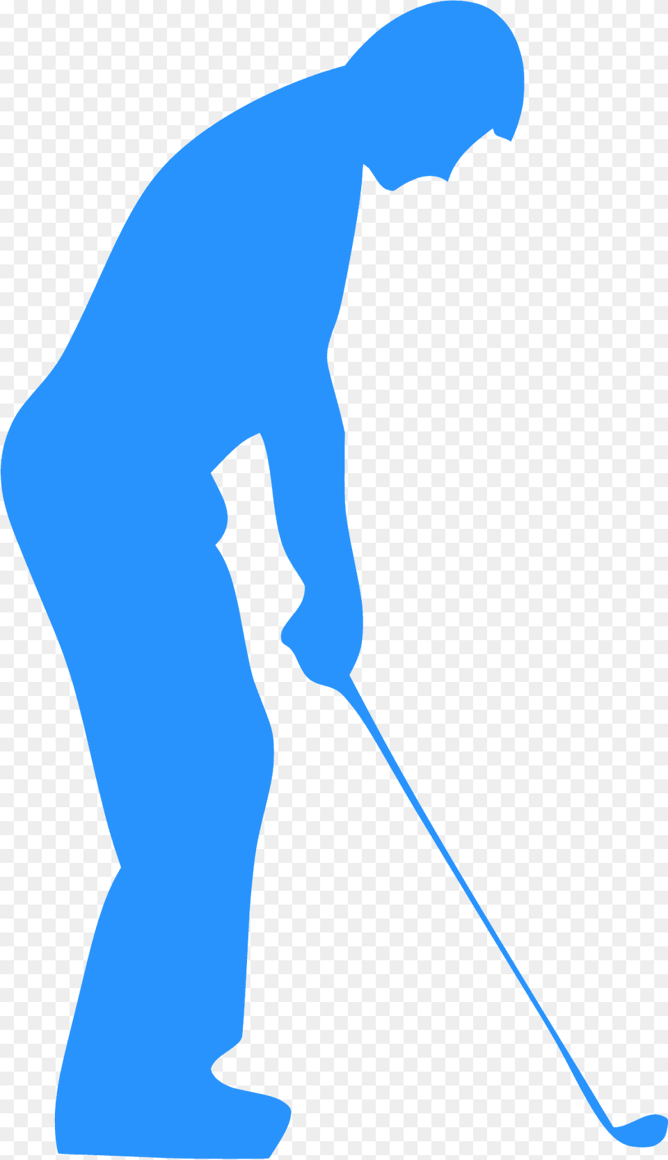Golfer Silhouette, Cleaning, Person, Outdoors, Adult Png Image