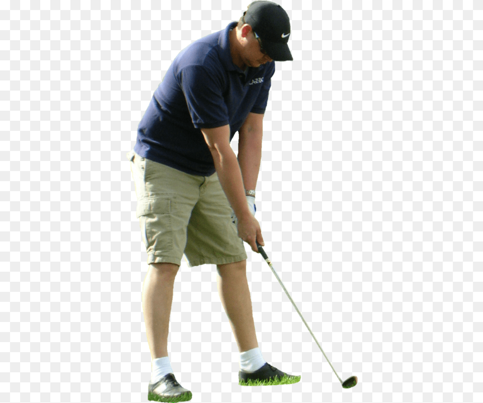 Golfer Transparent Background, Adult, Shorts, Person, Man Png Image