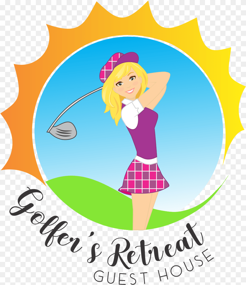 Golfers Retreat Cartoon, Skirt, Clothing, Photography, Adult Png