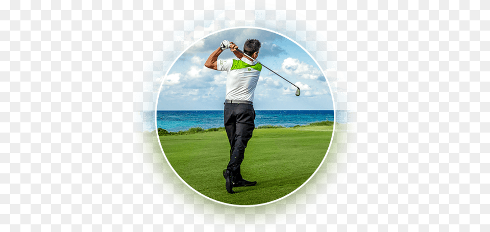 Golfing At Sandals Is A World Class Experience Gps, Adult, Male, Man, Person Free Png Download