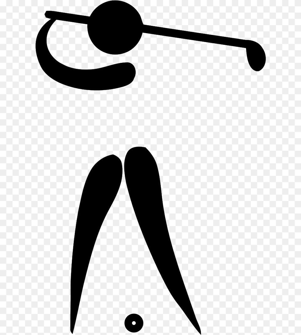 Golfing Clipart Golf Winner Golf Pictogram, Gray Free Png Download