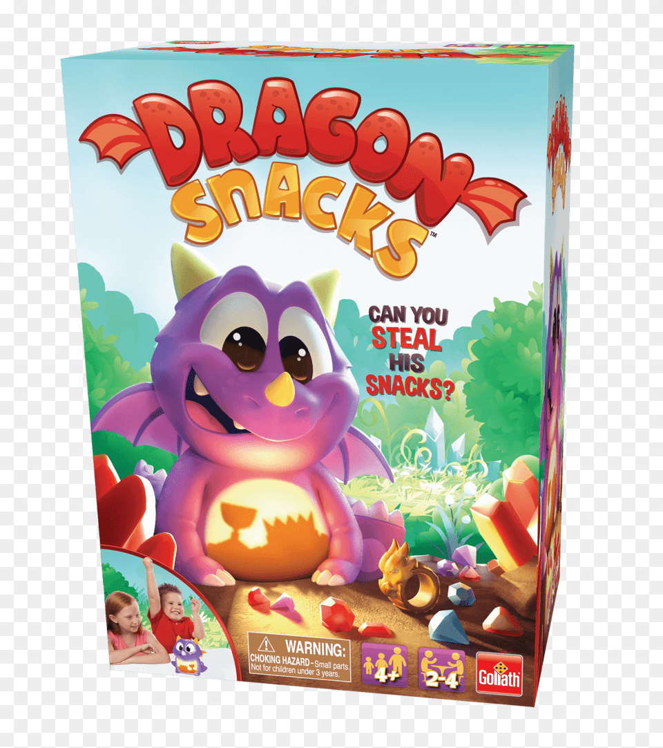 Goliath Games Us Dragon Snacks, Child, Female, Girl, Person Png Image