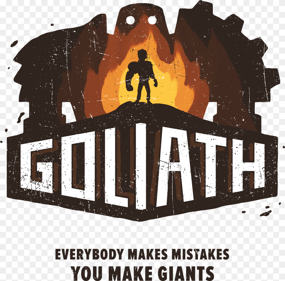 Goliath Logo, Advertisement, Poster, Building, Architecture Free Png