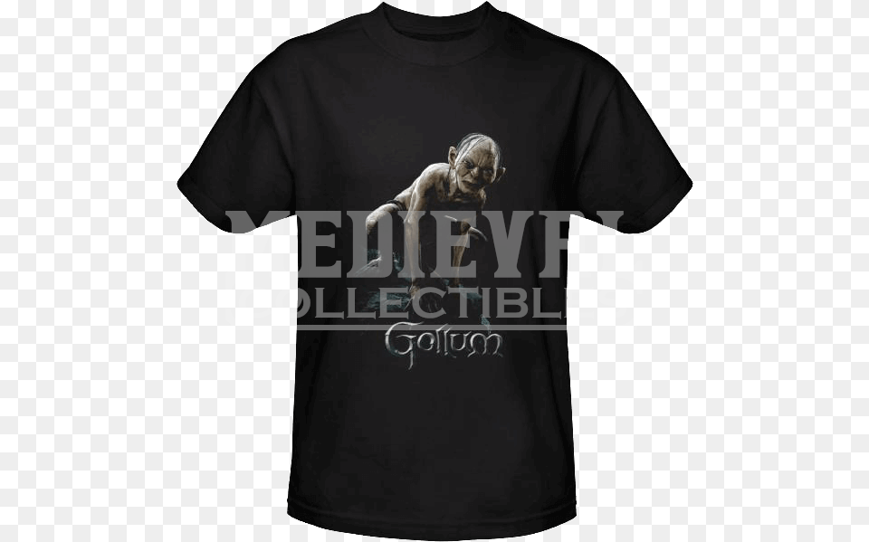 Gollum T Shirt Mexico City Olympics T Shirt, T-shirt, Clothing, Person, Man Free Png Download