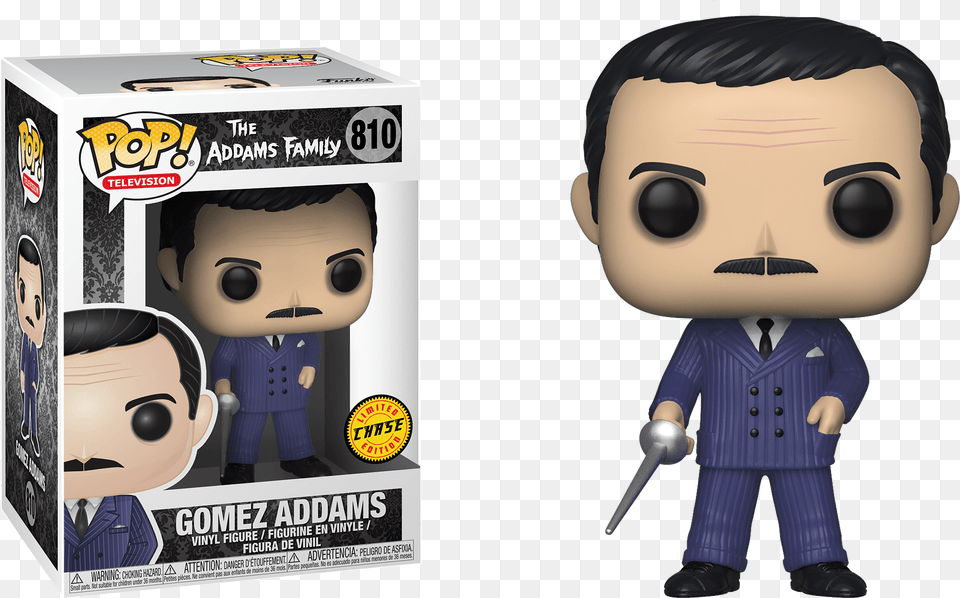 Gomez Addams Funko Pop Chase, Cutlery, Spoon, Face, Head Png