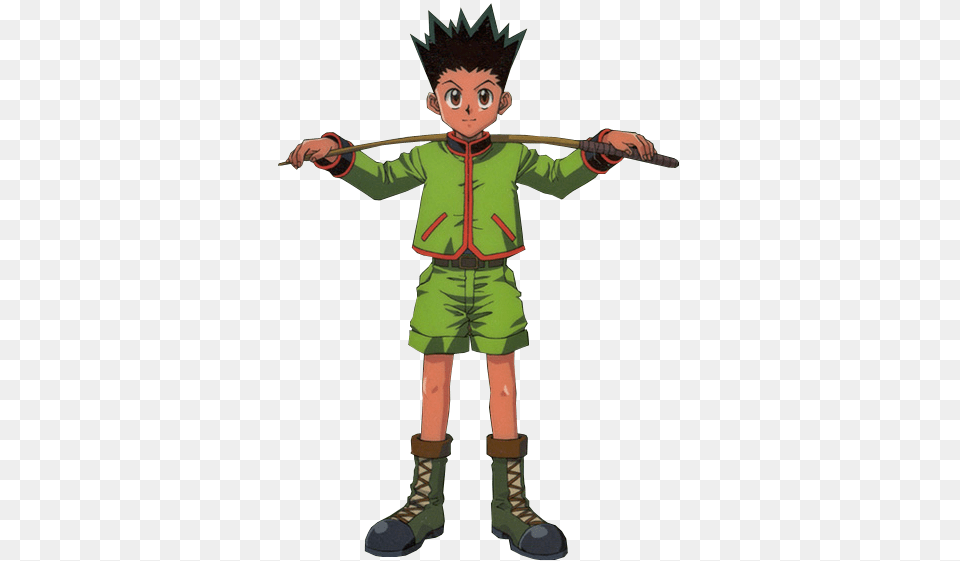 Gon Freecss Hunterpedia Fandom Powered, Clothing, Costume, Person, Boy Free Png