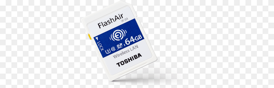 Gone Are The Days Of Switching Sd Cards Between Devices Toshiba Flashair W 04 Wireless Memory Card 64 Gb, Computer Hardware, Electronics, Hardware, Text Free Png