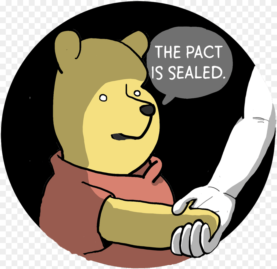 Gone Into Rapture On Twitter Winnie The Pooh The Pact Is Sealed, Food, Banana, Produce, Plant Png
