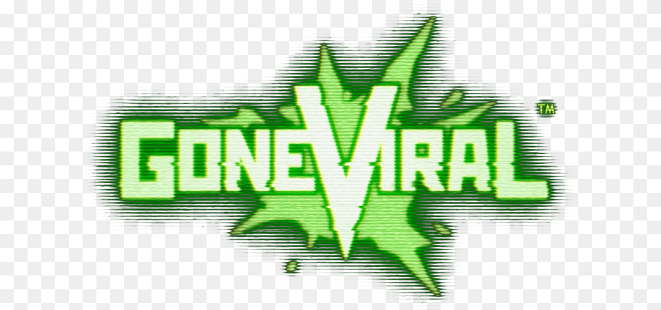 Gonevirallogo Small Emblem, Green, Light, Person Free Png Download