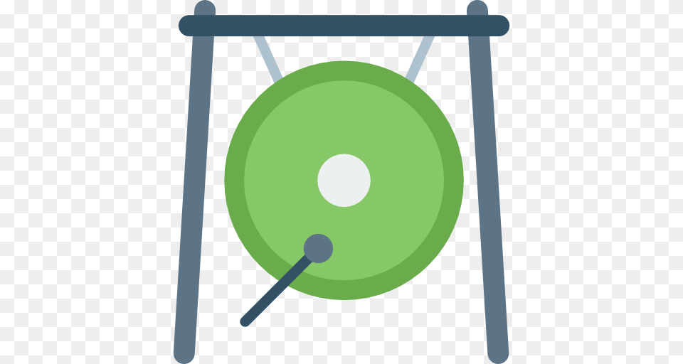 Gong Icon, Musical Instrument Png Image