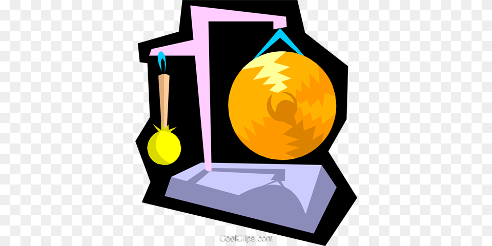 Gongs Royalty Free Vector Clip Art Illustration, Sphere, Gong, Musical Instrument Png