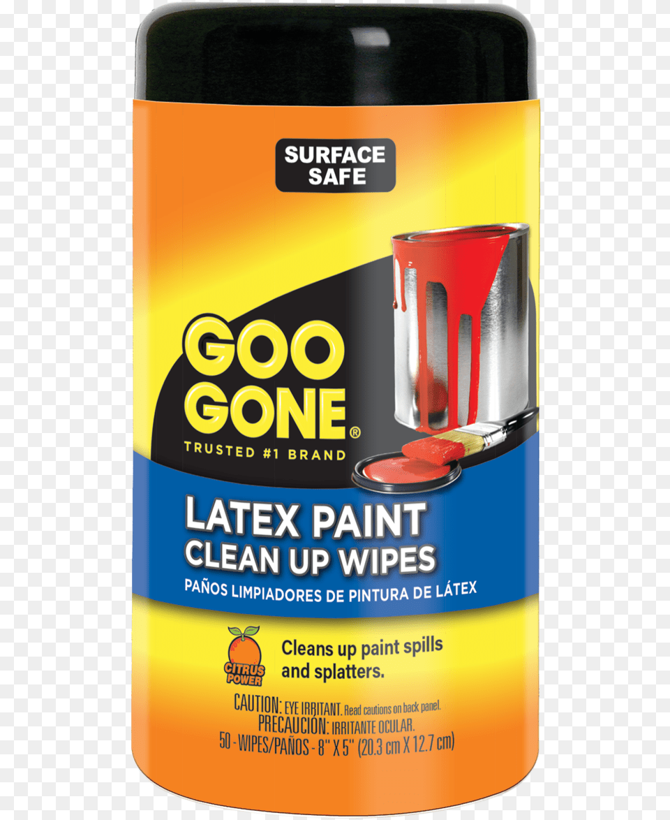 Goo Gone Paint Remover Wipes Goo Gone Paint Remover, Advertisement, Poster, Can, Tin Free Transparent Png