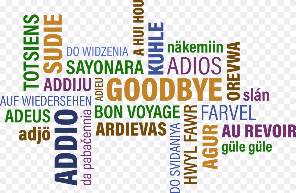 Goobye Clipart, Text, Advertisement, Poster Png Image