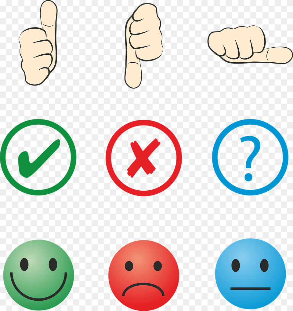 Good Bad Neutral Icons, Body Part, Finger, Hand, Person Png