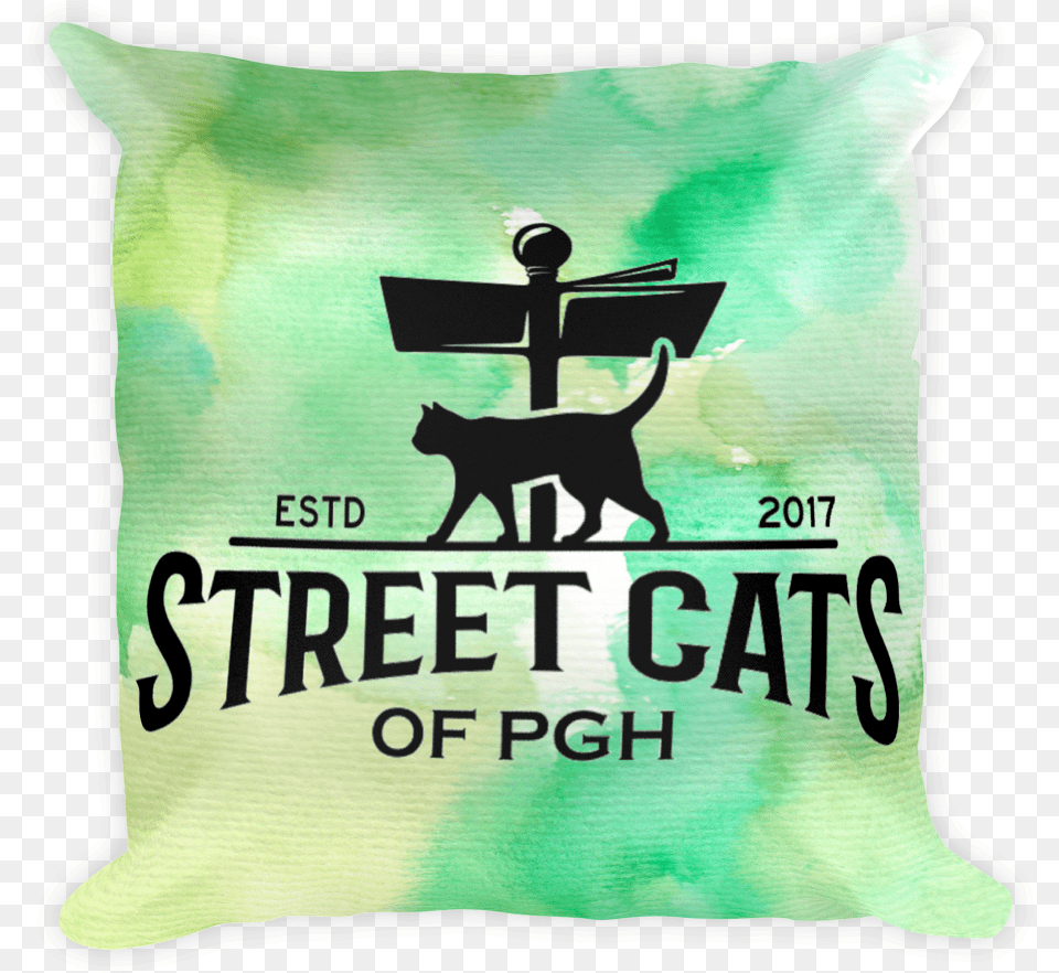 Good Bluegreen Watercolor Logo Imageedit 6, Cushion, Home Decor, Pillow, Bag Free Transparent Png