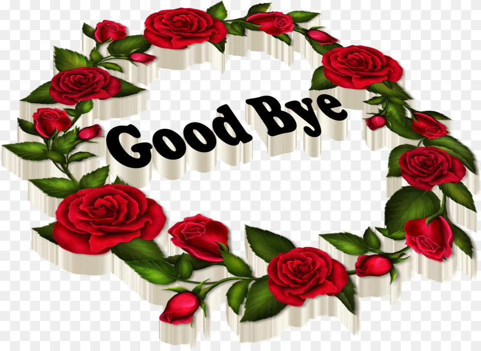 Good Bye Images Download Rose Good Night Flowers, Flower, Plant, Pattern Png