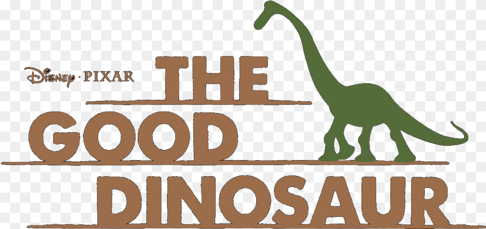 Good Dinosaur Logo Pixar The Good Dinosaur Logo, Animal, Reptile, T-rex Png Image