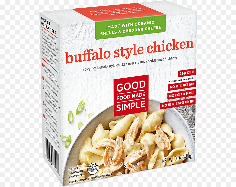 Good Food Made Simple Buffalo Style Chicken, Pasta Png