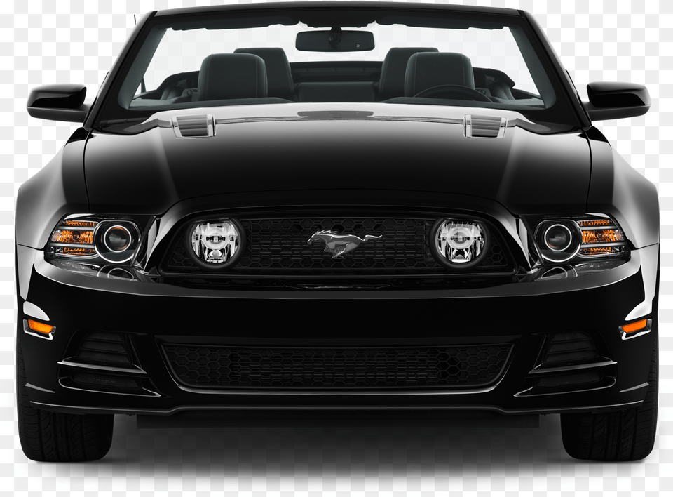 Good Ford Mustang With Ford Mustang Black Ford Mustang Front, Car, Chair, Coupe, Furniture Png