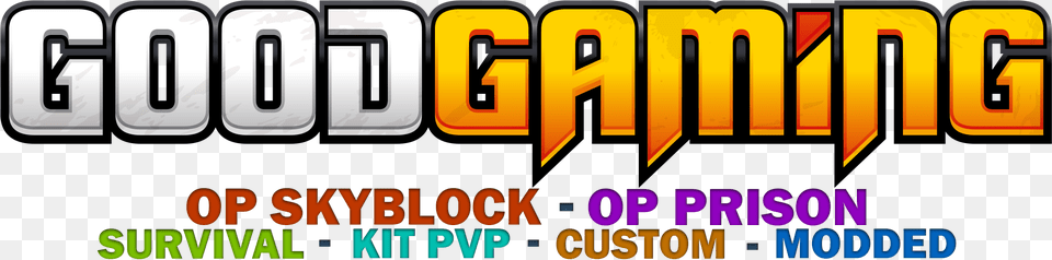 Good Gaming Minecraft Network Minecraft Good Gaming Server Logo, Text Free Png Download