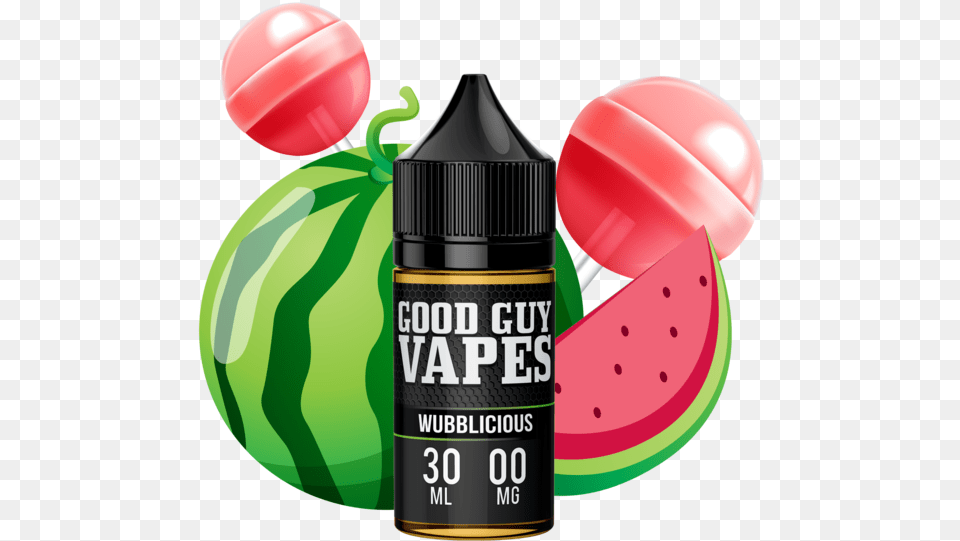 Good Guy Juice 30ml Watermelon, Food, Fruit, Plant, Produce Free Transparent Png