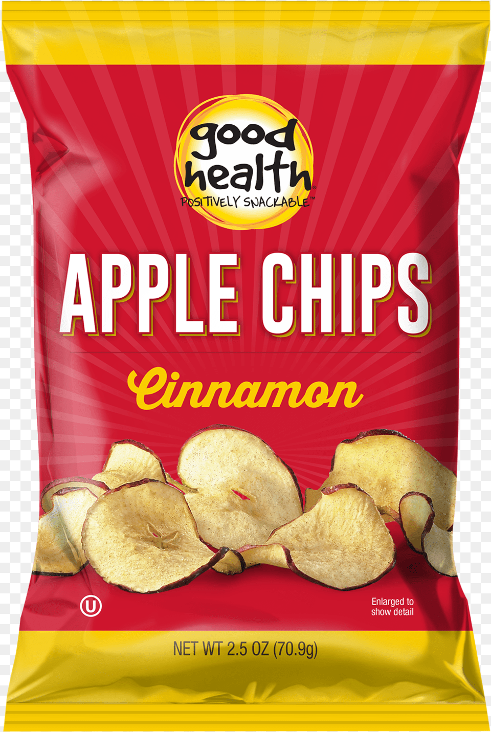 Good Health Apple Chips Cinnamon Good Health Cinnamon Apple Chips, Food, Bread, Produce Png Image